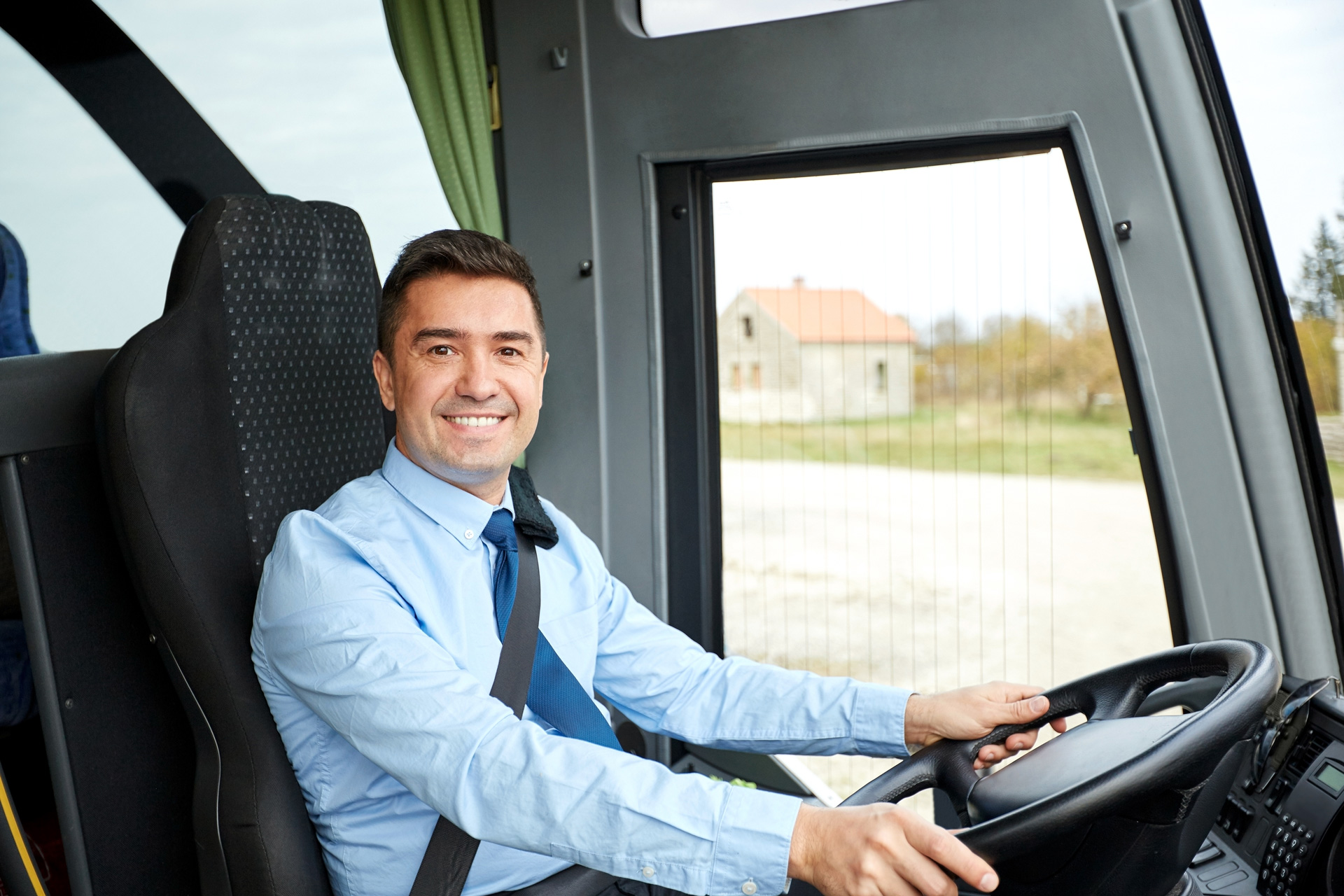 rent a charter bus with driver