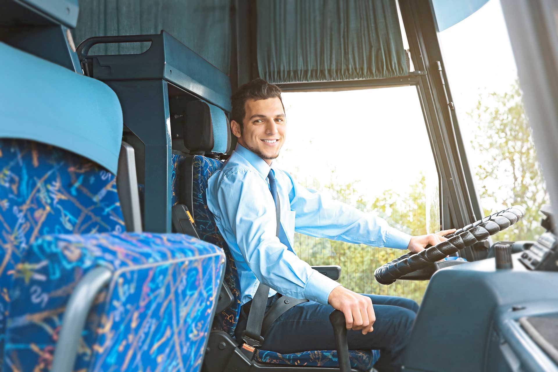 Business class bus service - ST Charter and Buses